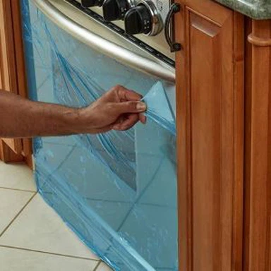 Filme protetor de aço inoxidável com logotipo impresso